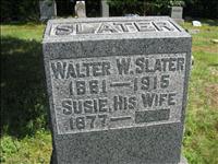 Slater, Walter W. and Susie